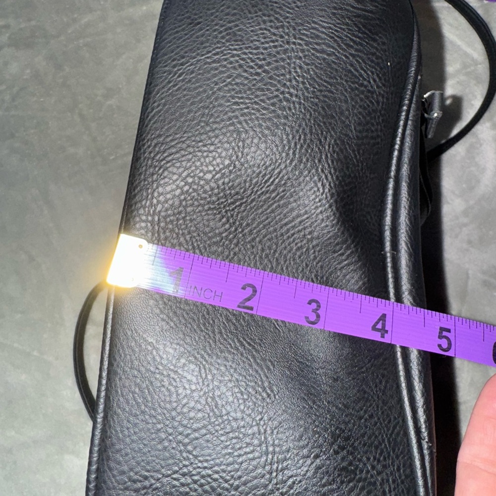 Black Leather Backpack - Picture 9 of 9